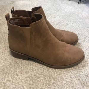 Brown booties